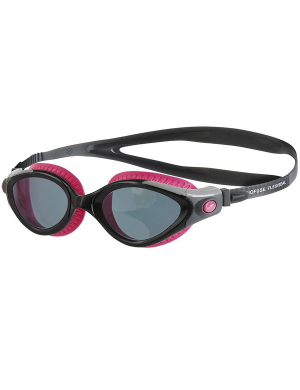 Speedo Wmn's Futura Biofuse Flexiseal Goggles - Pink/Smoke